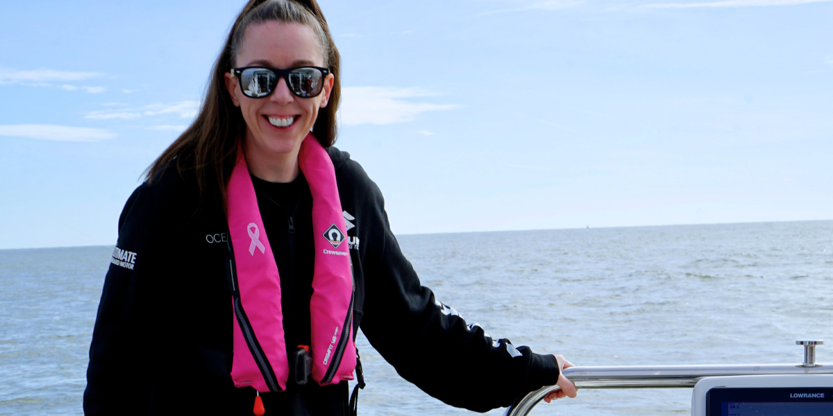 Anchored in hope: Crewsaver donates 100% of profits from sales of new pink lifejackets to fight against breast cancer