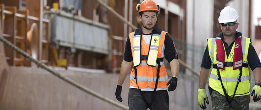 Survitec Lifejacket Servicing Docks Workers