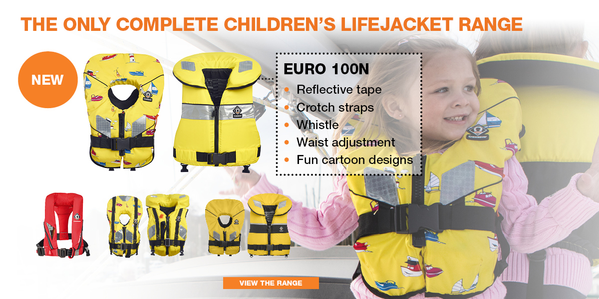 CREWSAVER LAUNCHES FUN AND INTERACTIVE CHILDREN’S LIFEJACKET RANGE