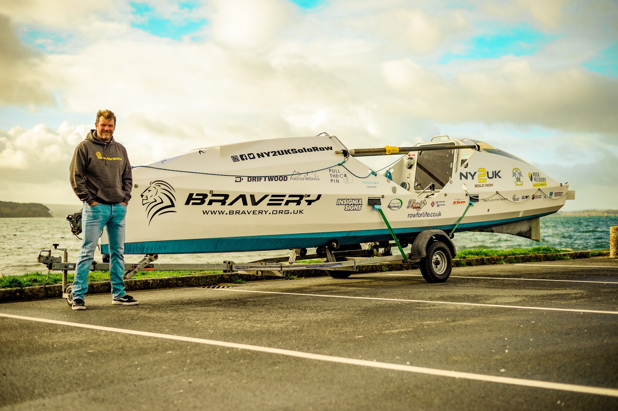 CREWSAVER SUPPORTS NY2UK SOLO ROW ACROSS THE NORTH ATLANTIC WITH SAFETY AND SURVIVAL EQUIPMENT 