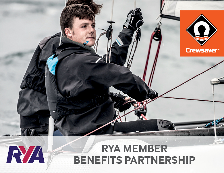 Crewsaver and the RYA celebrate renewal of the RYA member benefits partnership