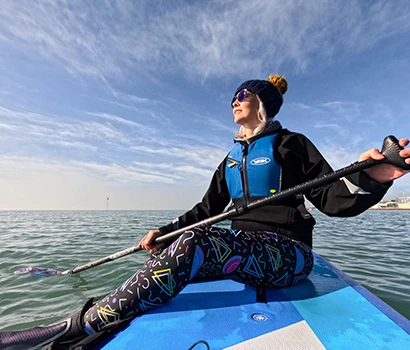 Yak Blue Kallista On Paddleboard