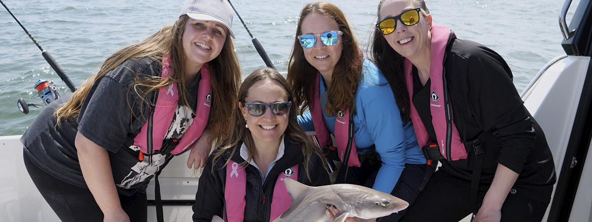 First all-ladies angling team compete in Sea Angling Classic to reel in funds to support the fight against cancer | Crewsaver